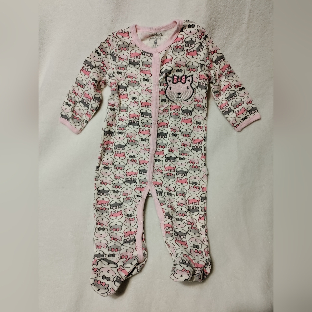 Baby girl fox pj's 3 - 6 Months